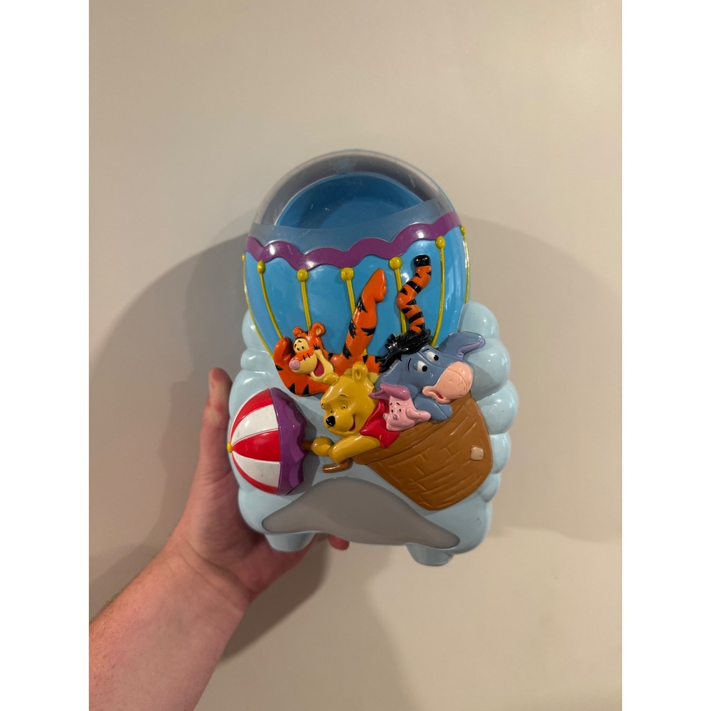 Vintage Disney Winnie the Pooh Musical Crib Projector Night Light Soother 2003